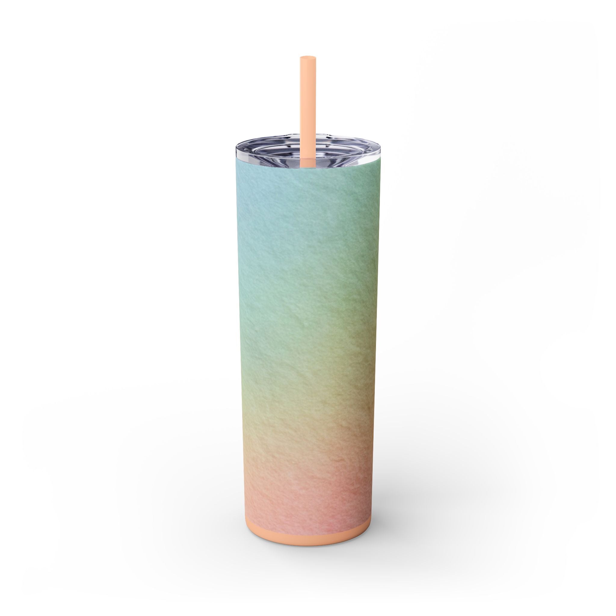 Maars Personalized Ombré Skinny Tumbler, Artsulli - Art is Long, Life is Short, Mug, Finish, Matte, Color, Blush, Size, 20oz, 21172129758590687853
