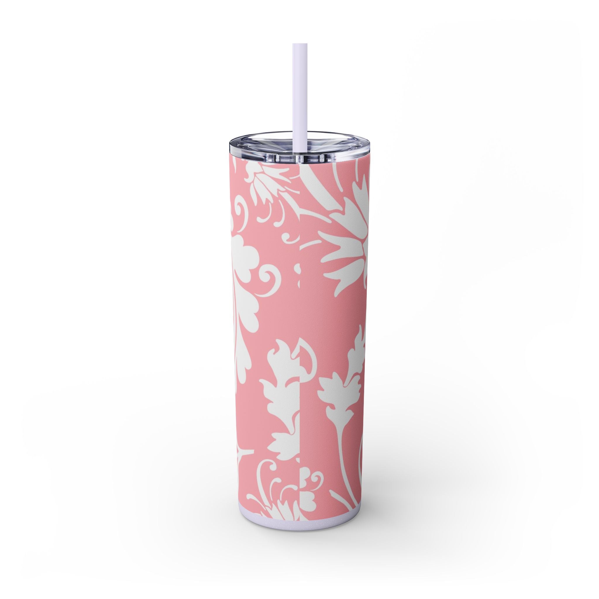 Maars Pink Floral Skinny Tumbler, Artsulli - Art is Long, Life is Short, Mug, , , , , , , 