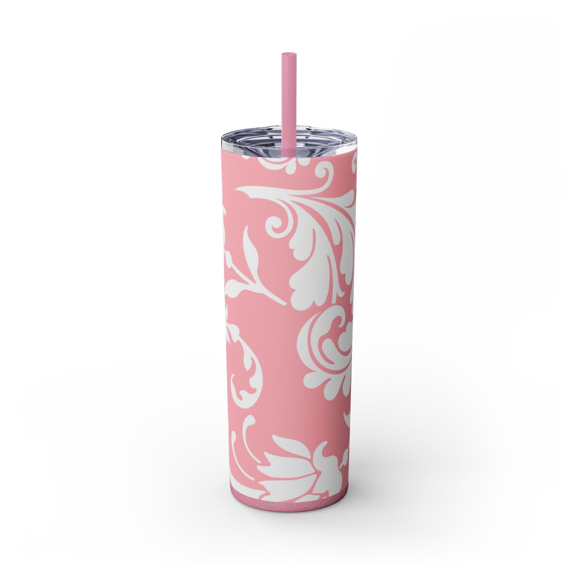 Maars Pink Floral Skinny Tumbler, Artsulli - Art is Long, Life is Short, Mug, , , , , , , 