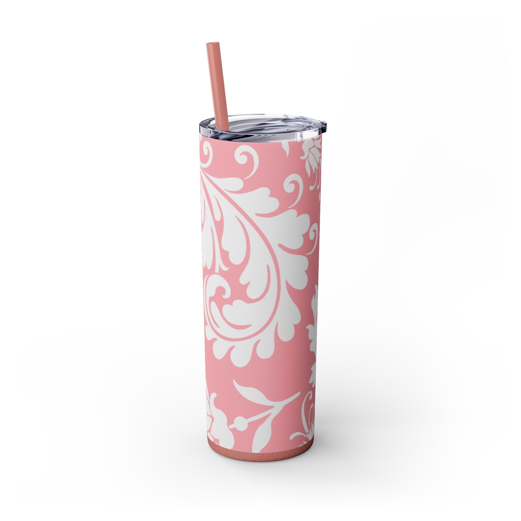 Maars Pink Floral Skinny Tumbler, Artsulli - Art is Long, Life is Short, Mug, , , , , , , 