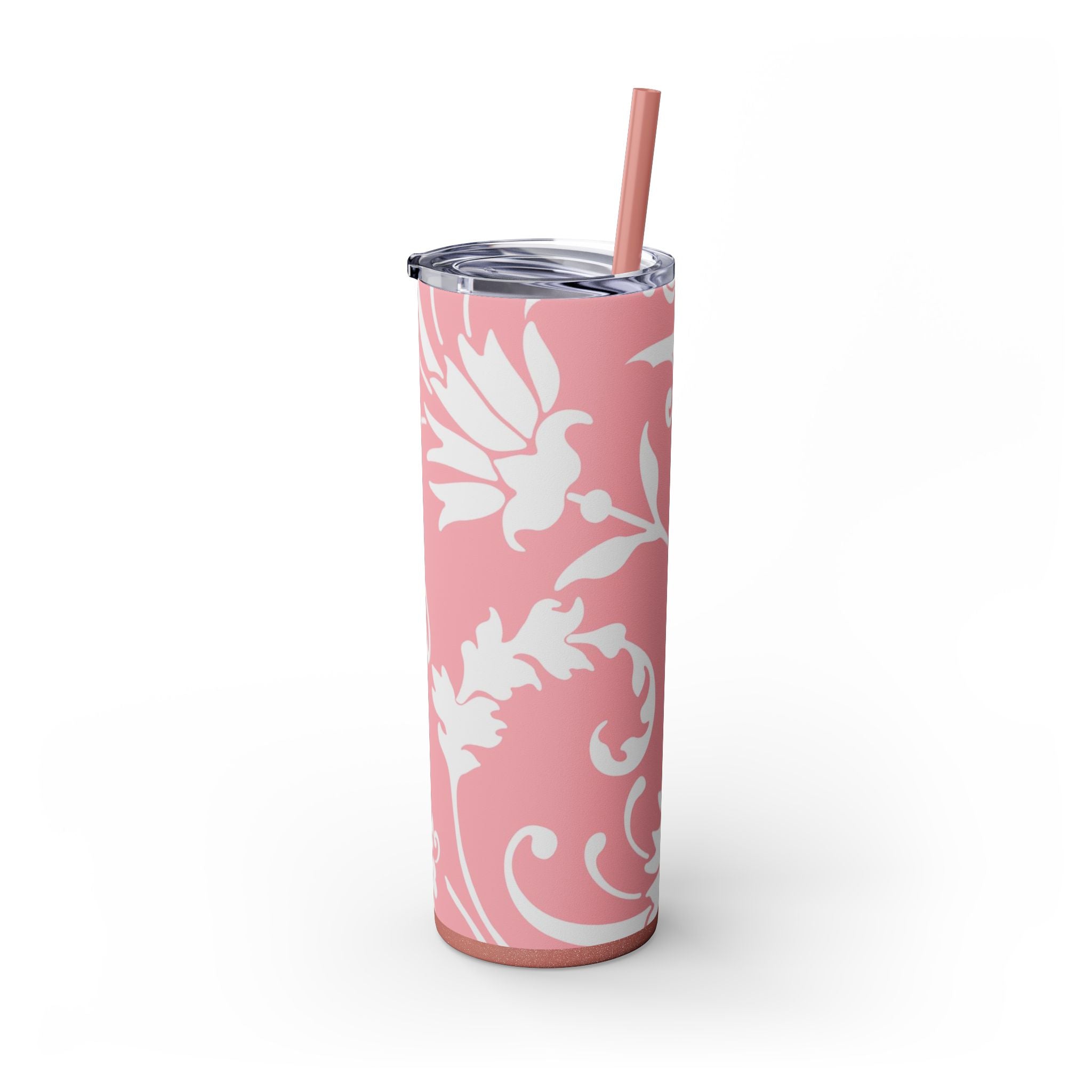 Maars Pink Floral Skinny Tumbler, Artsulli - Art is Long, Life is Short, Mug, , , , , , , 