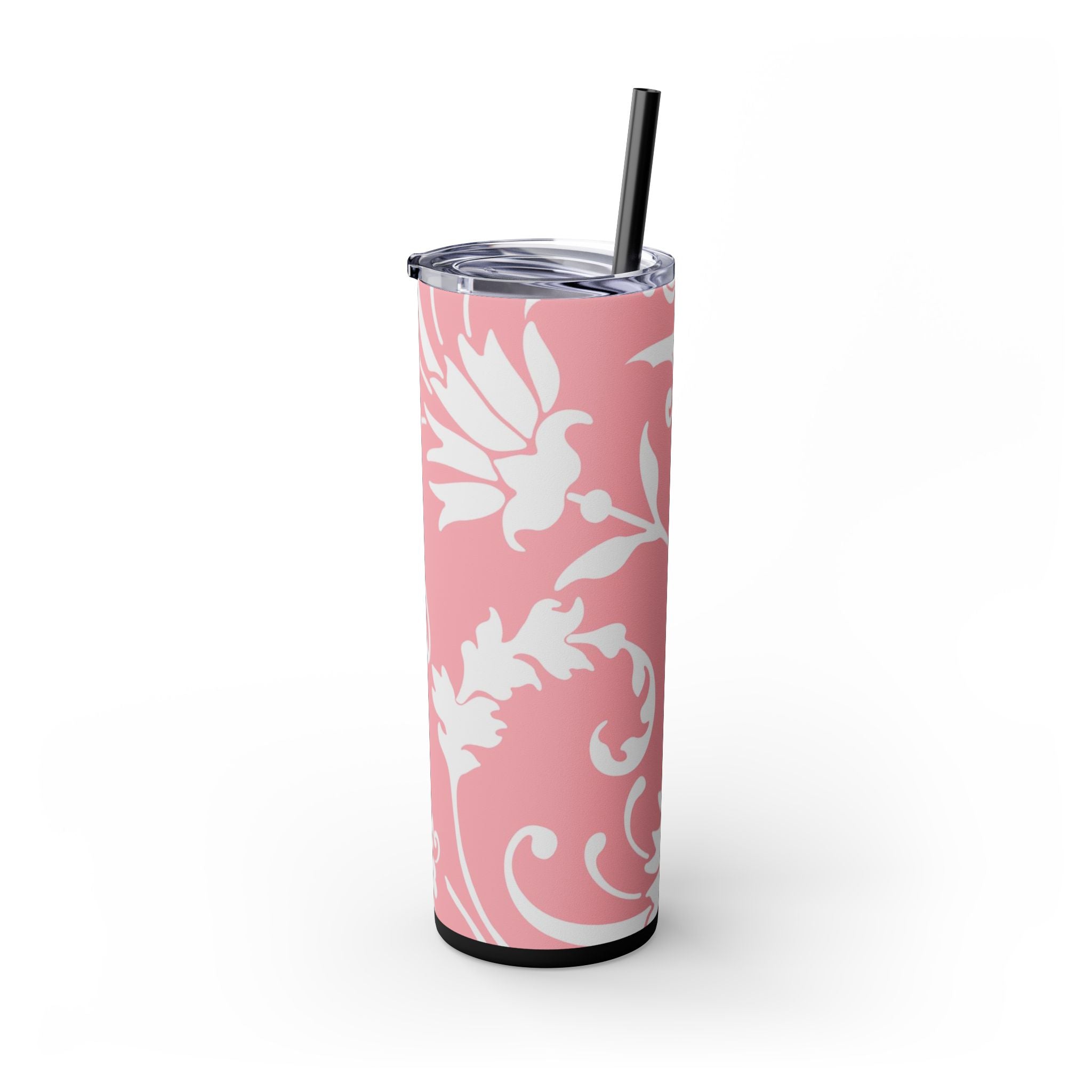 Maars Pink Floral Skinny Tumbler, Artsulli - Art is Long, Life is Short, Mug, , , , , , , 