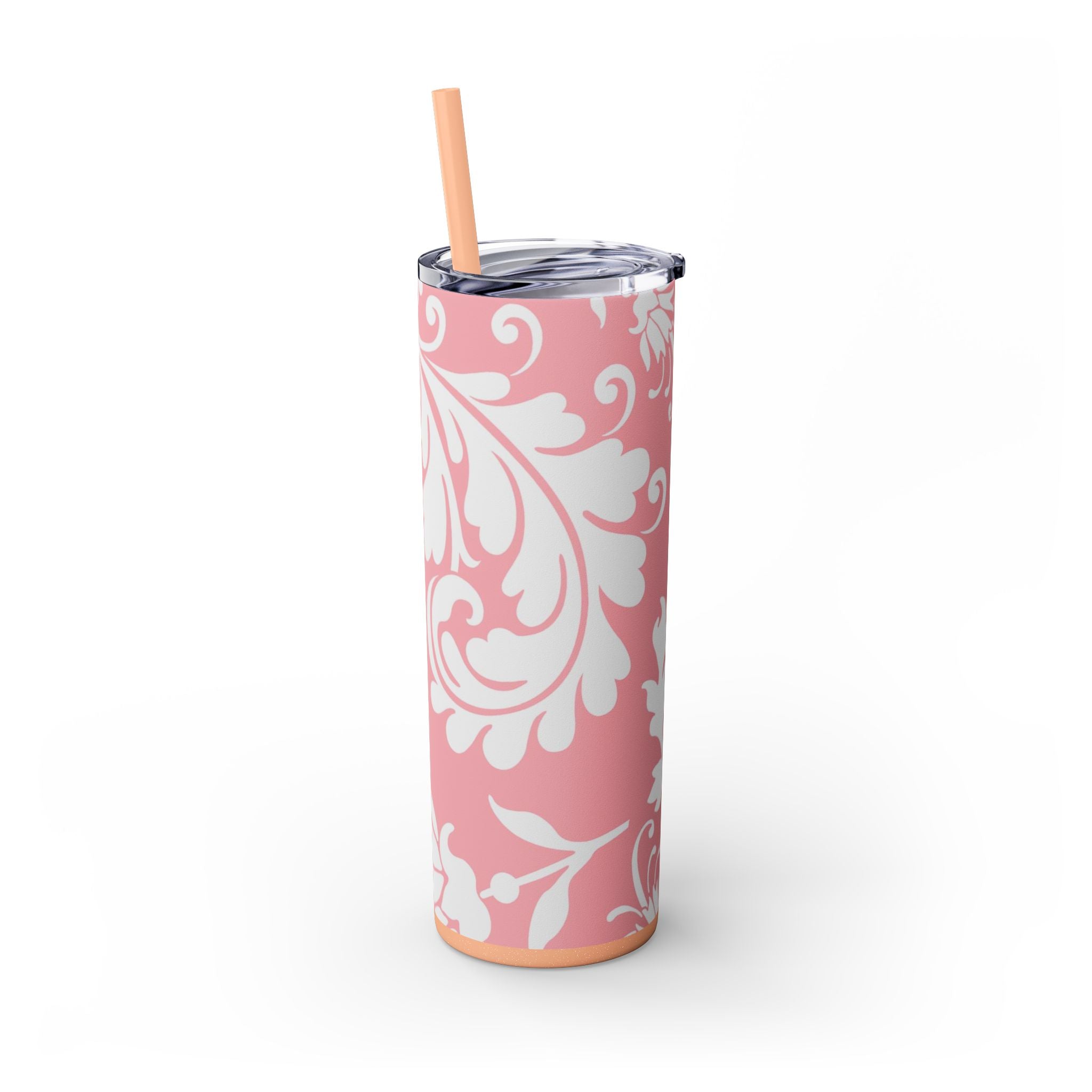 Maars Pink Floral Skinny Tumbler, Artsulli - Art is Long, Life is Short, Mug, , , , , , , 