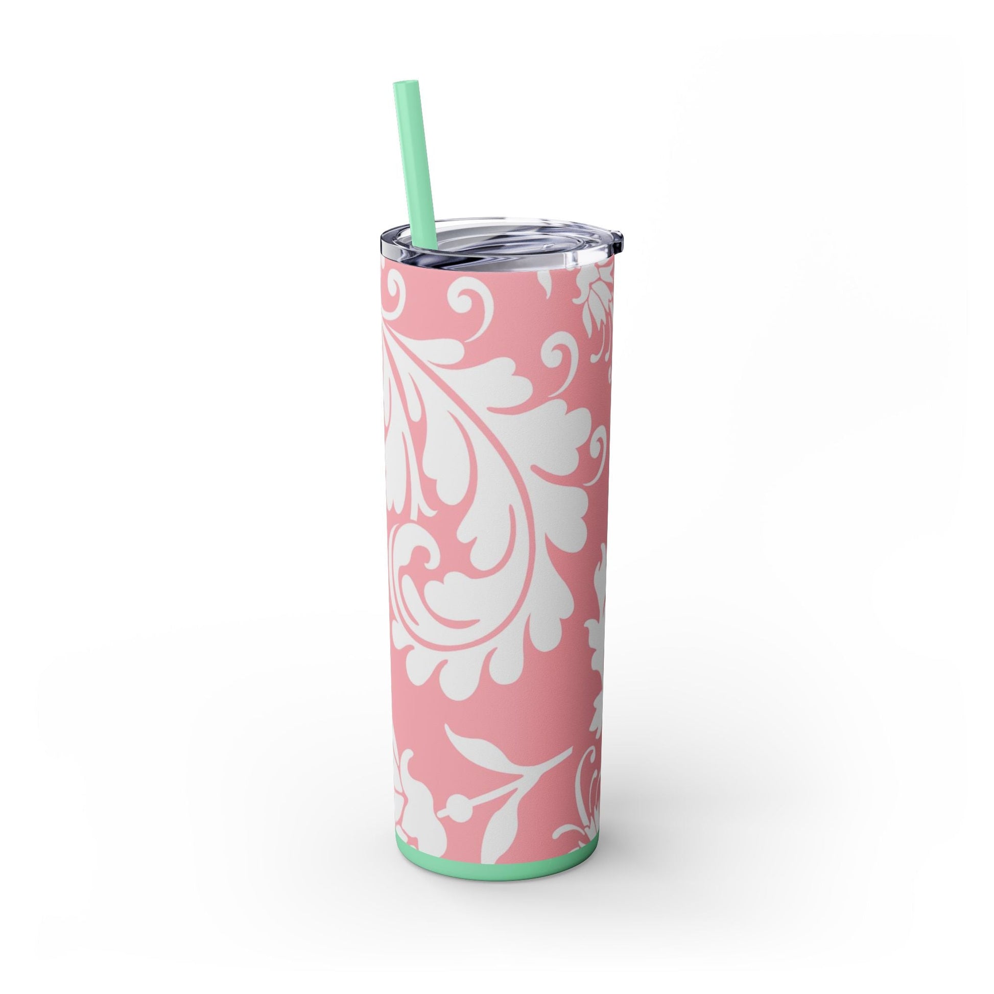 Maars Pink Floral Skinny Tumbler, Artsulli - Art is Long, Life is Short, Mug, , , , , , , 