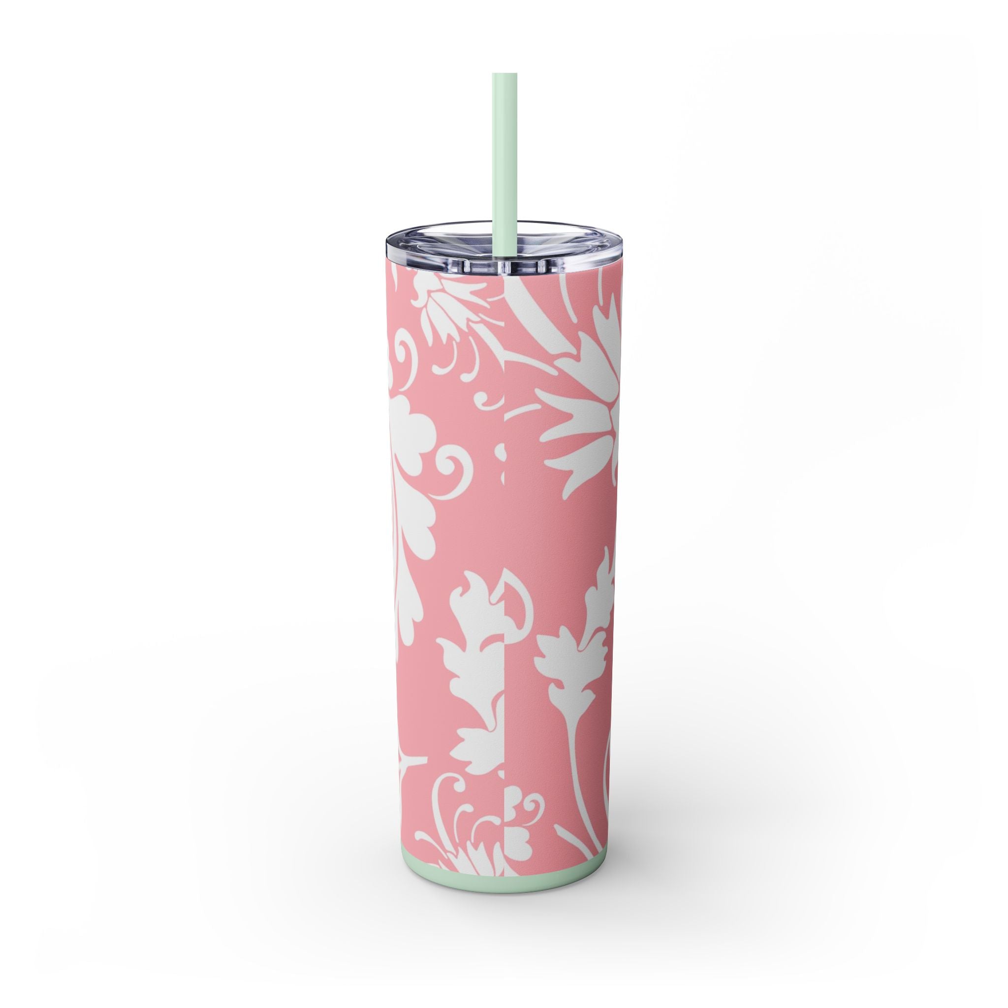 Maars Pink Floral Skinny Tumbler, Artsulli - Art is Long, Life is Short, Mug, , , , , , , 