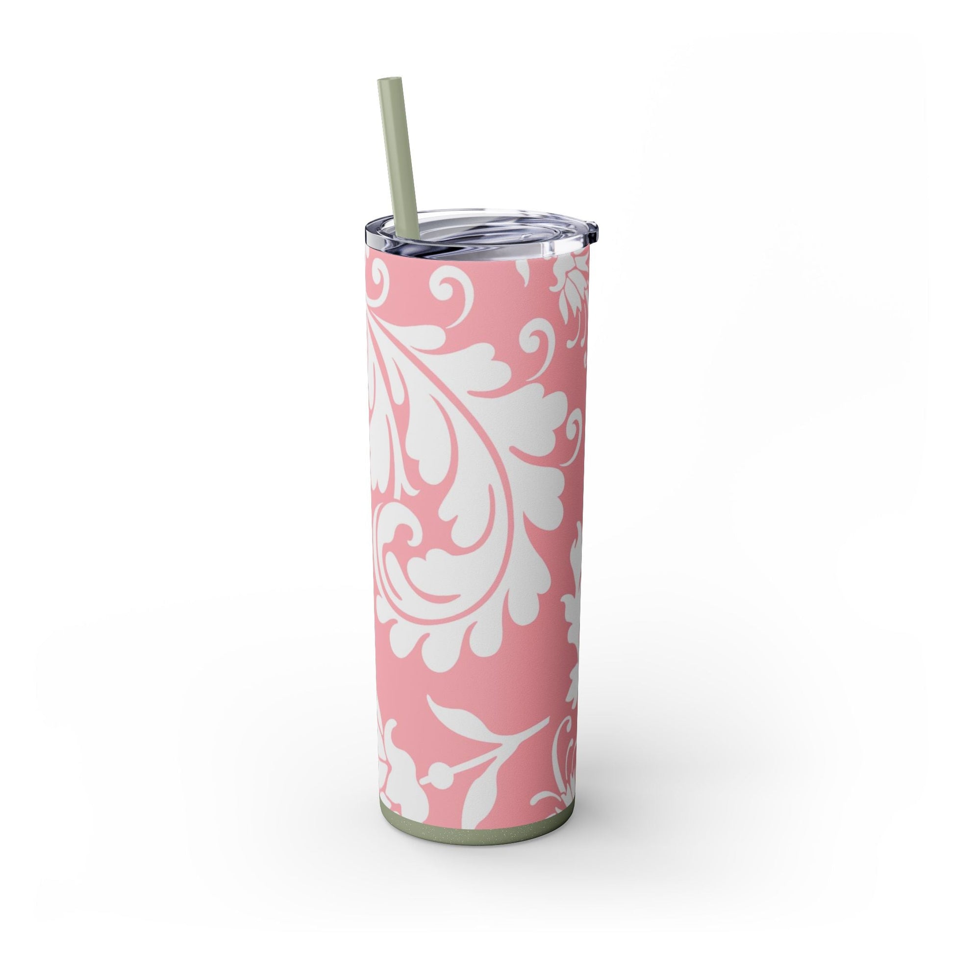 Maars Pink Floral Skinny Tumbler, Artsulli - Art is Long, Life is Short, Mug, , , , , , , 