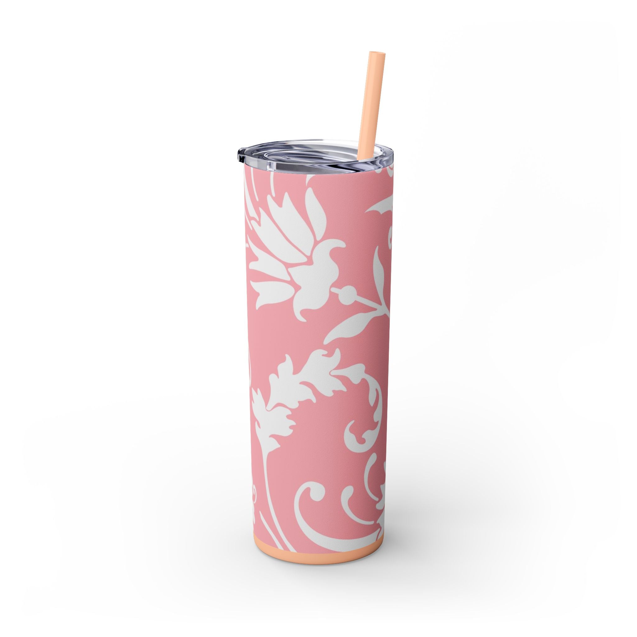 Maars Pink Floral Skinny Tumbler, Artsulli - Art is Long, Life is Short, Mug, , , , , , , 