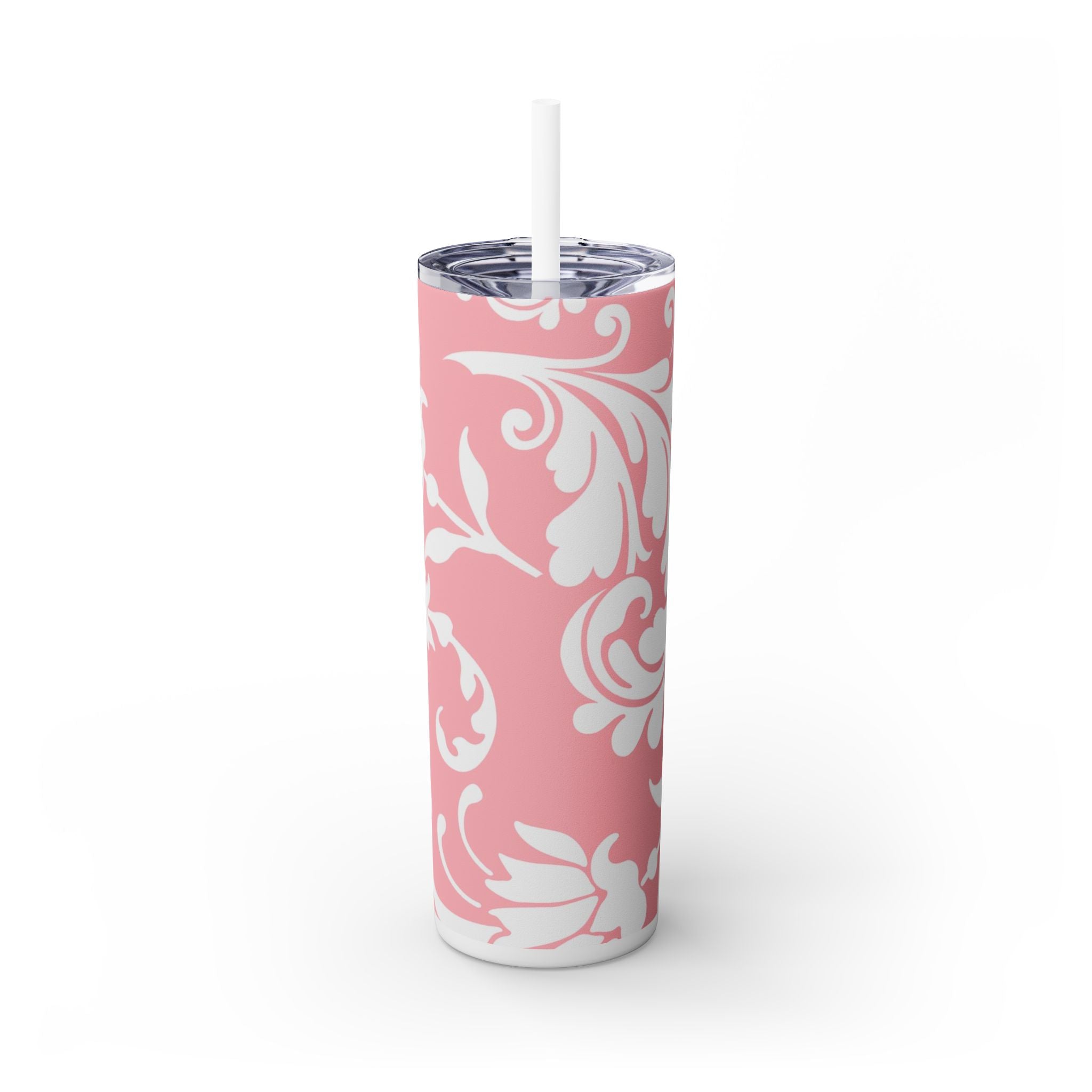 Maars Pink Floral Skinny Tumbler, Artsulli - Art is Long, Life is Short, Mug, , , , , , , 