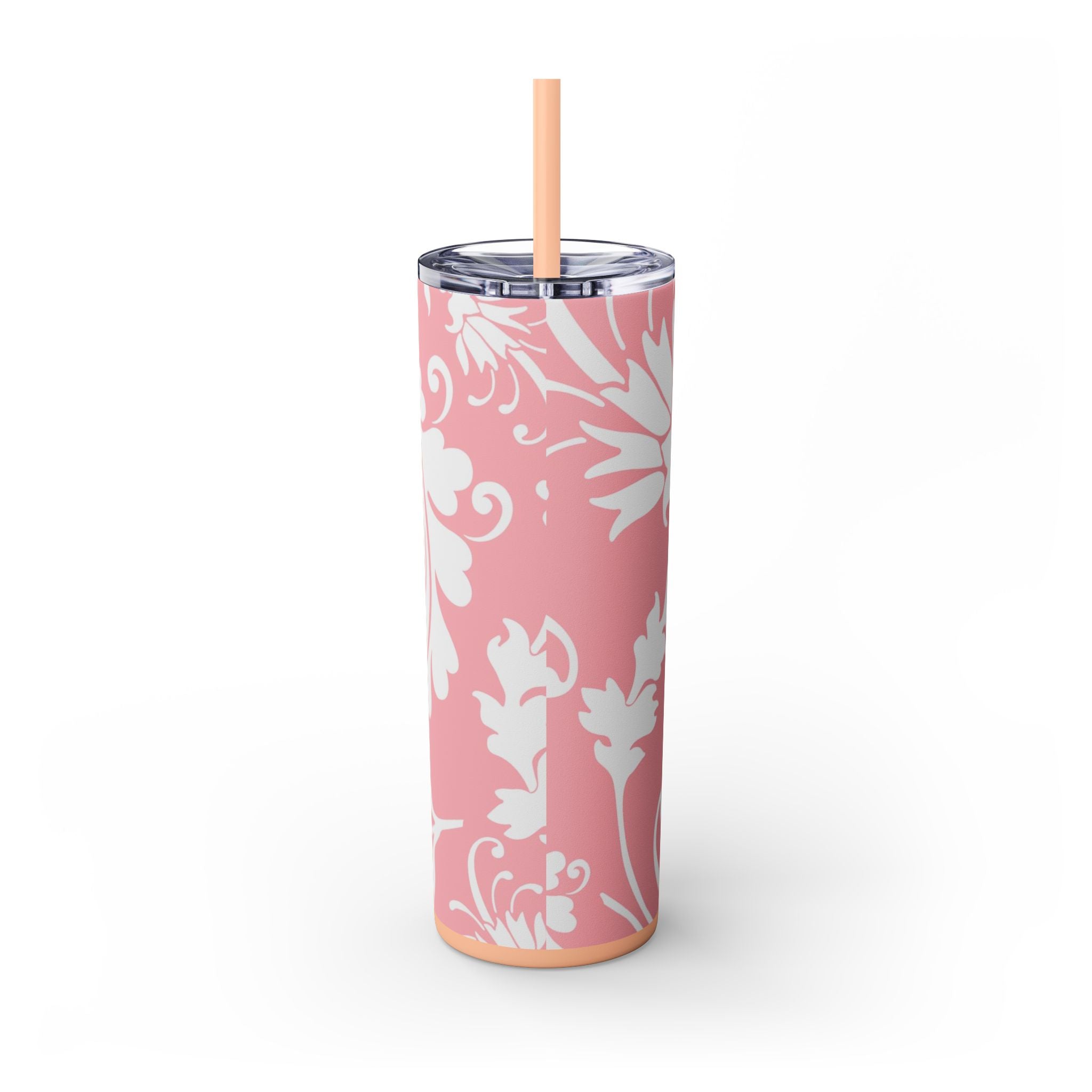 Maars Pink Floral Skinny Tumbler, Artsulli - Art is Long, Life is Short, Mug, , , , , , , 
