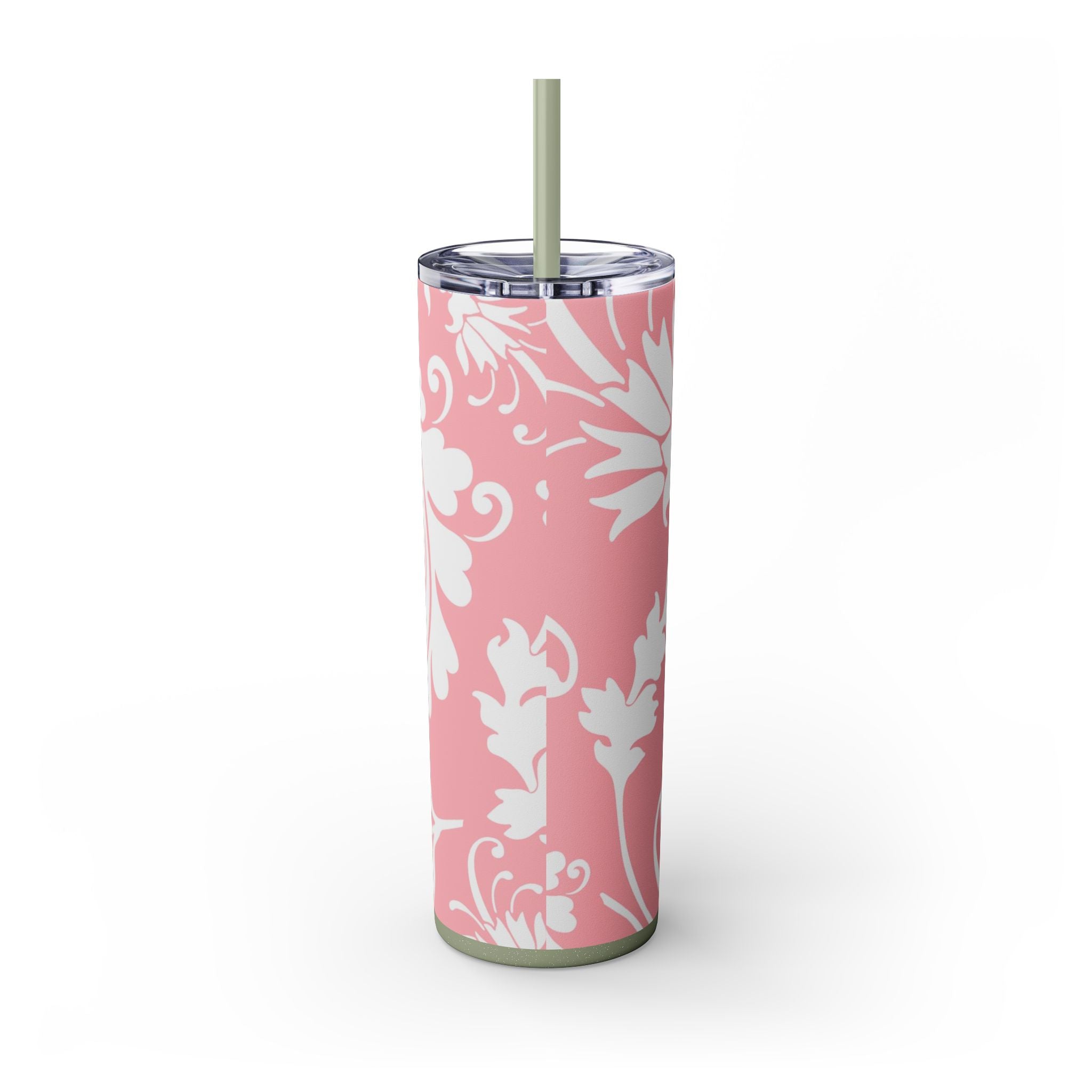 Maars Pink Floral Skinny Tumbler, Artsulli - Art is Long, Life is Short, Mug, , , , , , , 