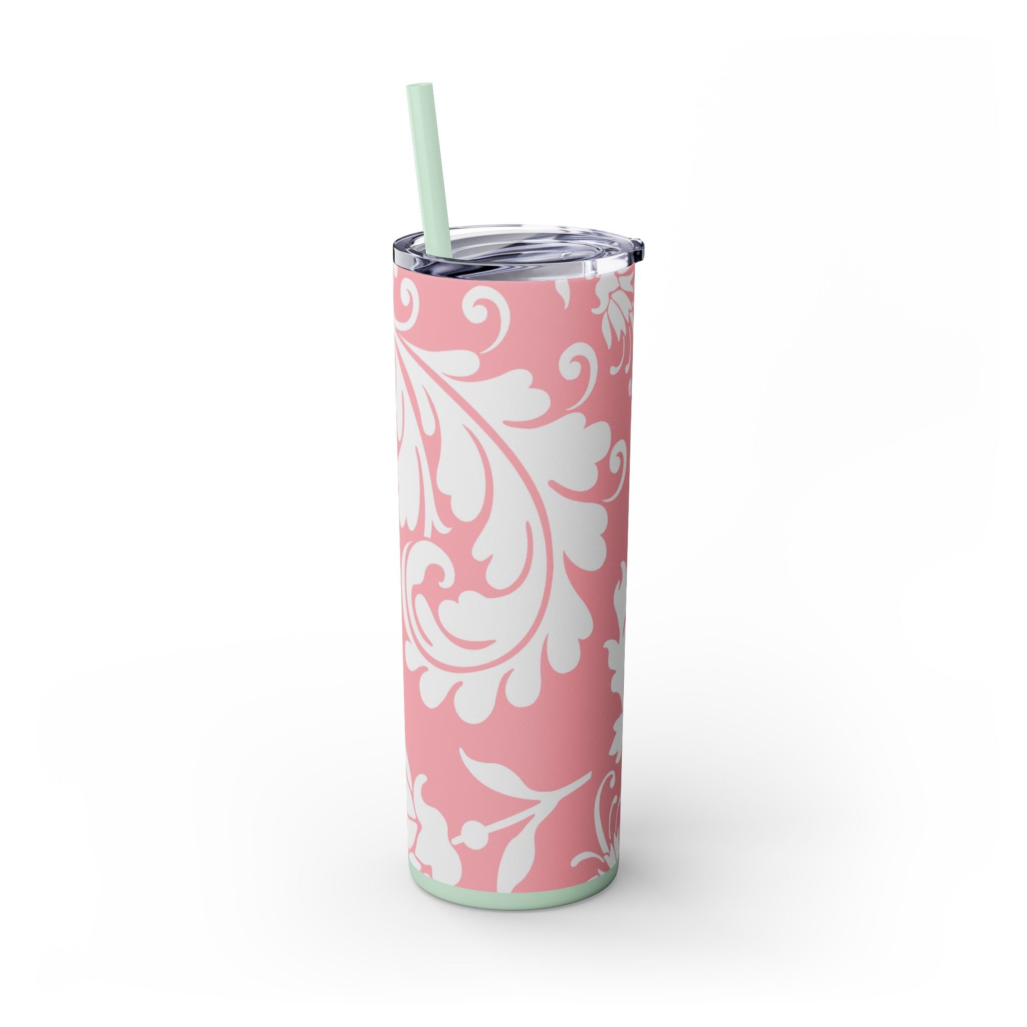 Maars Pink Floral Skinny Tumbler, Artsulli - Art is Long, Life is Short, Mug, , , , , , , 