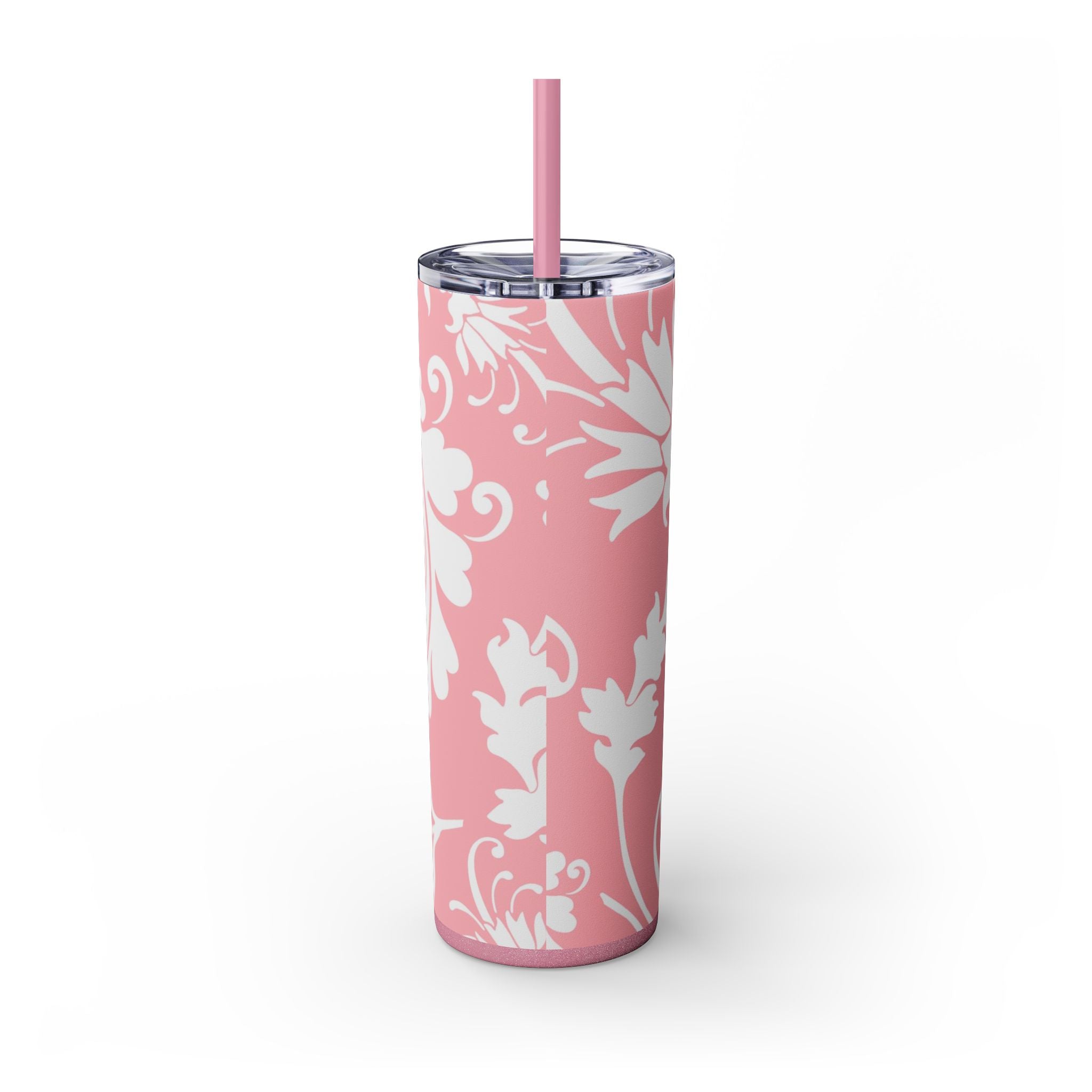 Maars Pink Floral Skinny Tumbler, Artsulli - Art is Long, Life is Short, Mug, , , , , , , 