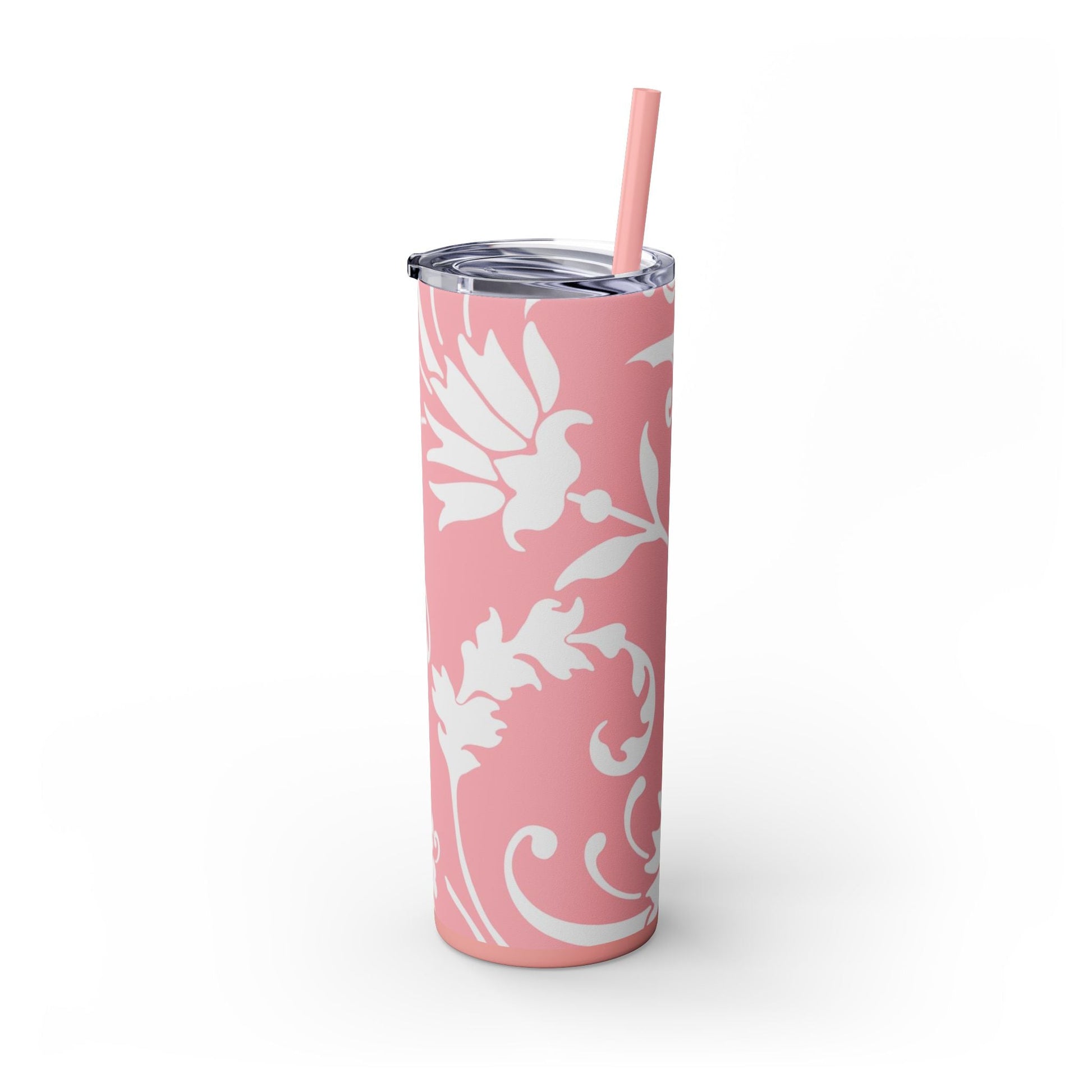 Maars Pink Floral Skinny Tumbler, Artsulli - Art is Long, Life is Short, Mug, , , , , , , 