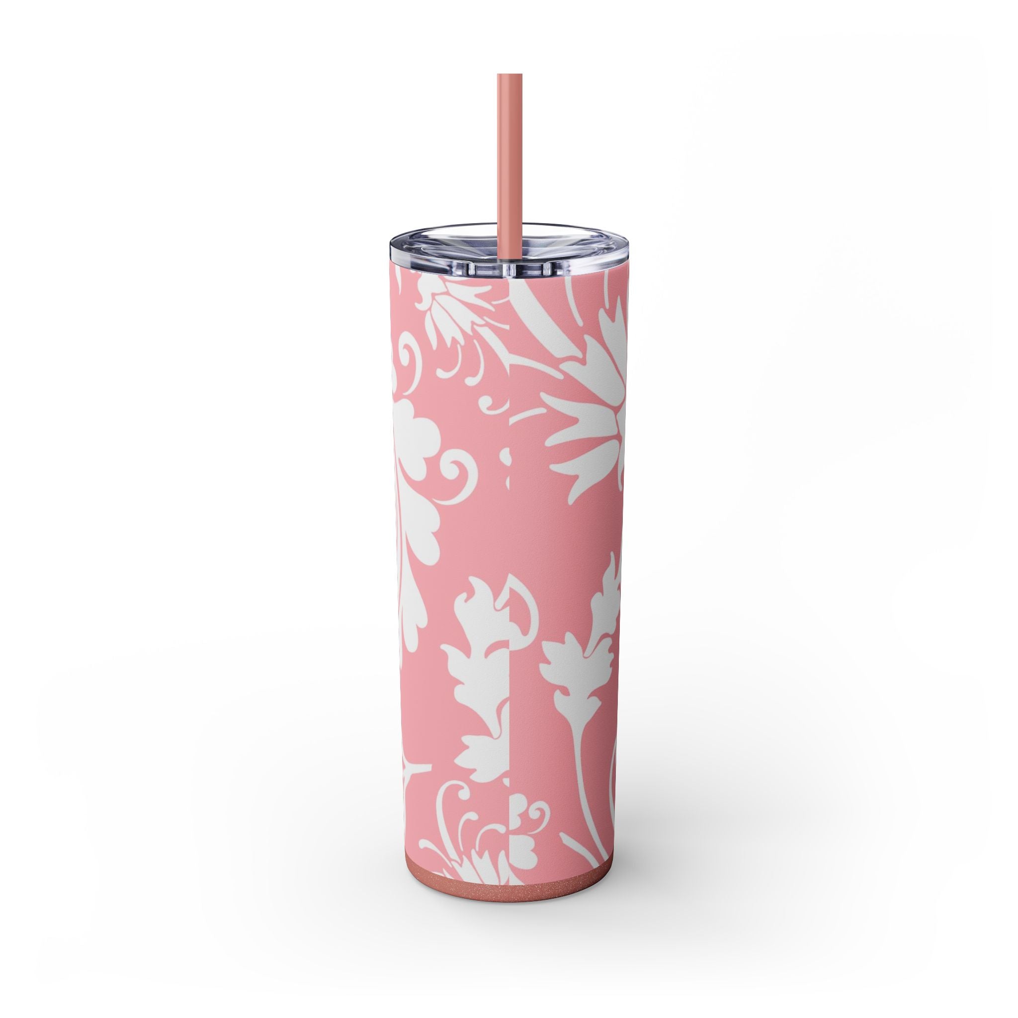 Maars Pink Floral Skinny Tumbler, Artsulli - Art is Long, Life is Short, Mug, , , , , , , 