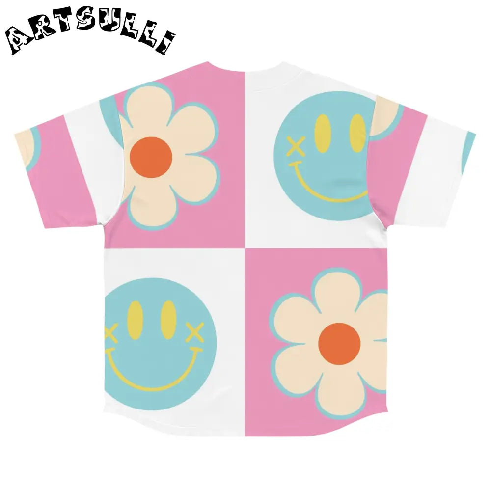 Madotsuki Grin Bloom Baseball Jersey, Artsulli - Art is Long, Life is Short, All Over Prints, , , , , , , 