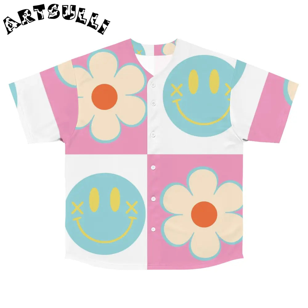 Madotsuki Grin Bloom Baseball Jersey, Artsulli - Art is Long, Life is Short, All Over Prints, Size, S, Color, Seam thread color automatically matched to design, , , 68158025914868766059