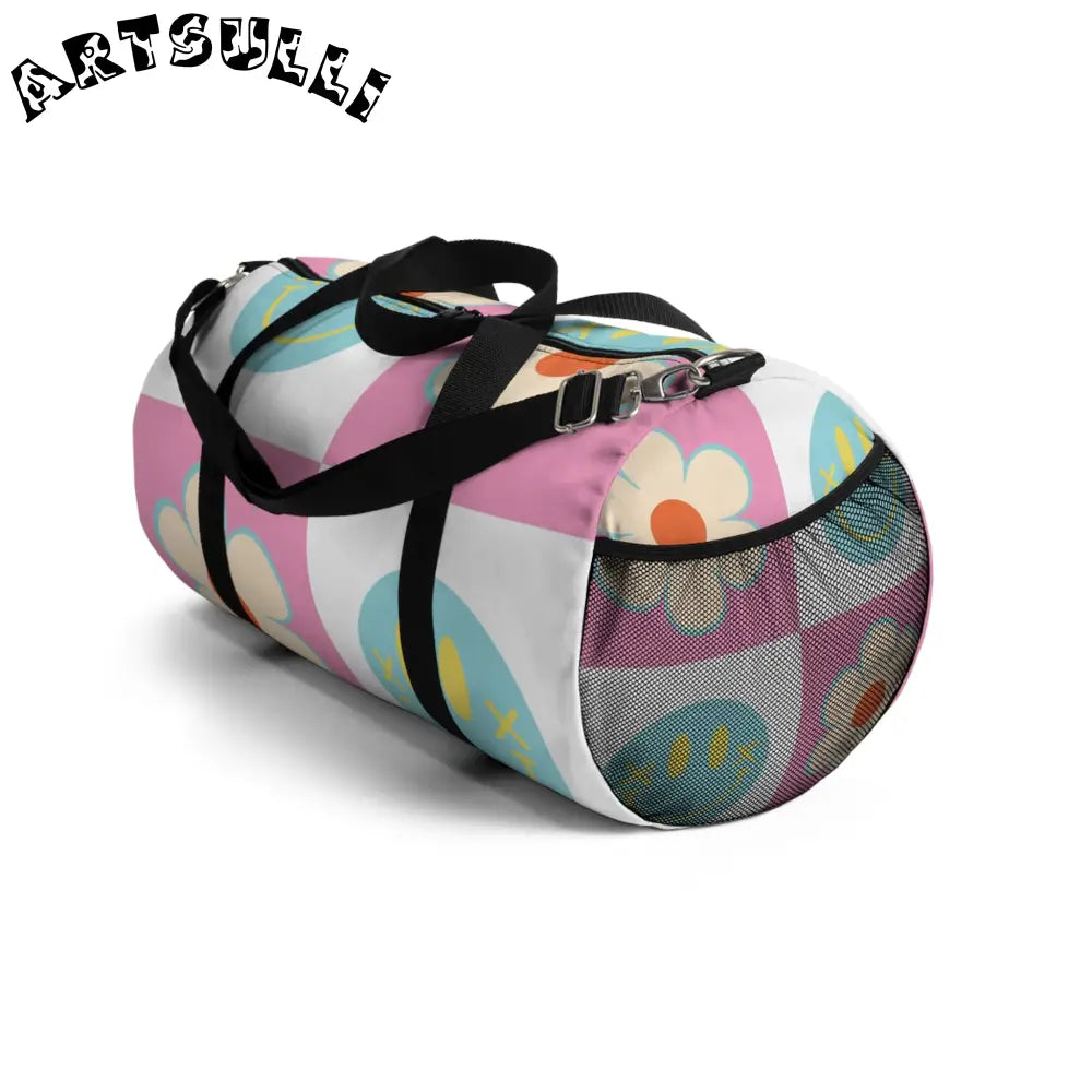 JAKKOUTTHEBXX Madotsukis Grin Bloom Custom Printed Duffel Bag 2025