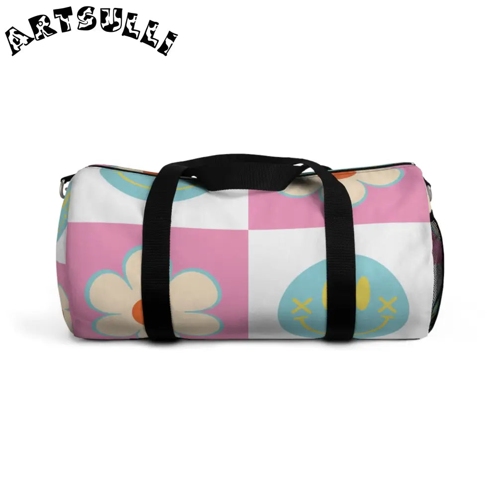 JAKKOUTTHEBXX Madotsukis Grin Bloom Custom Printed Duffel Bag 2025