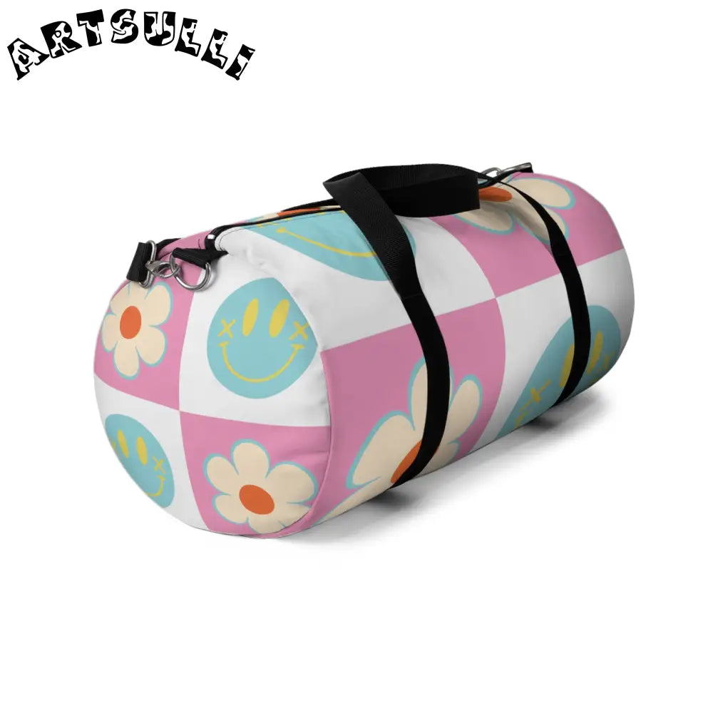 JAKKOUTTHEBXX Madotsukis Grin Bloom Custom Printed Duffel Bag 2025