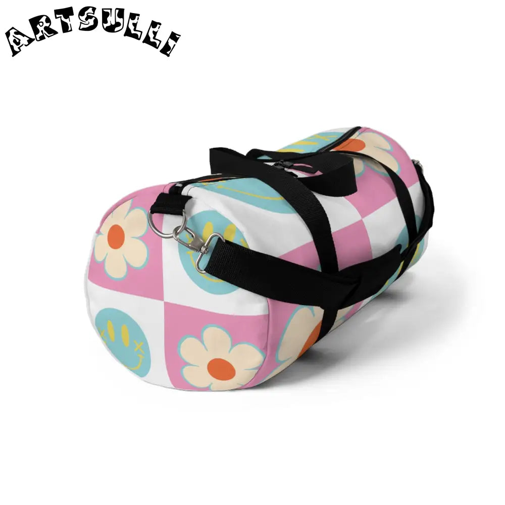 JAKKOUTTHEBXX Madotsukis Grin Bloom Custom Printed Duffel Bag 2025