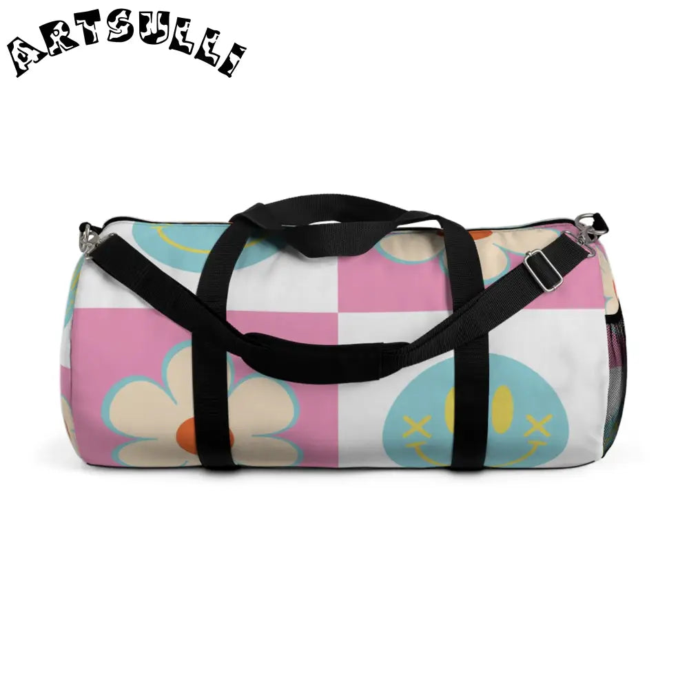 JAKKOUTTHEBXX Madotsukis Grin Bloom Custom Printed Duffel Bag 2025
