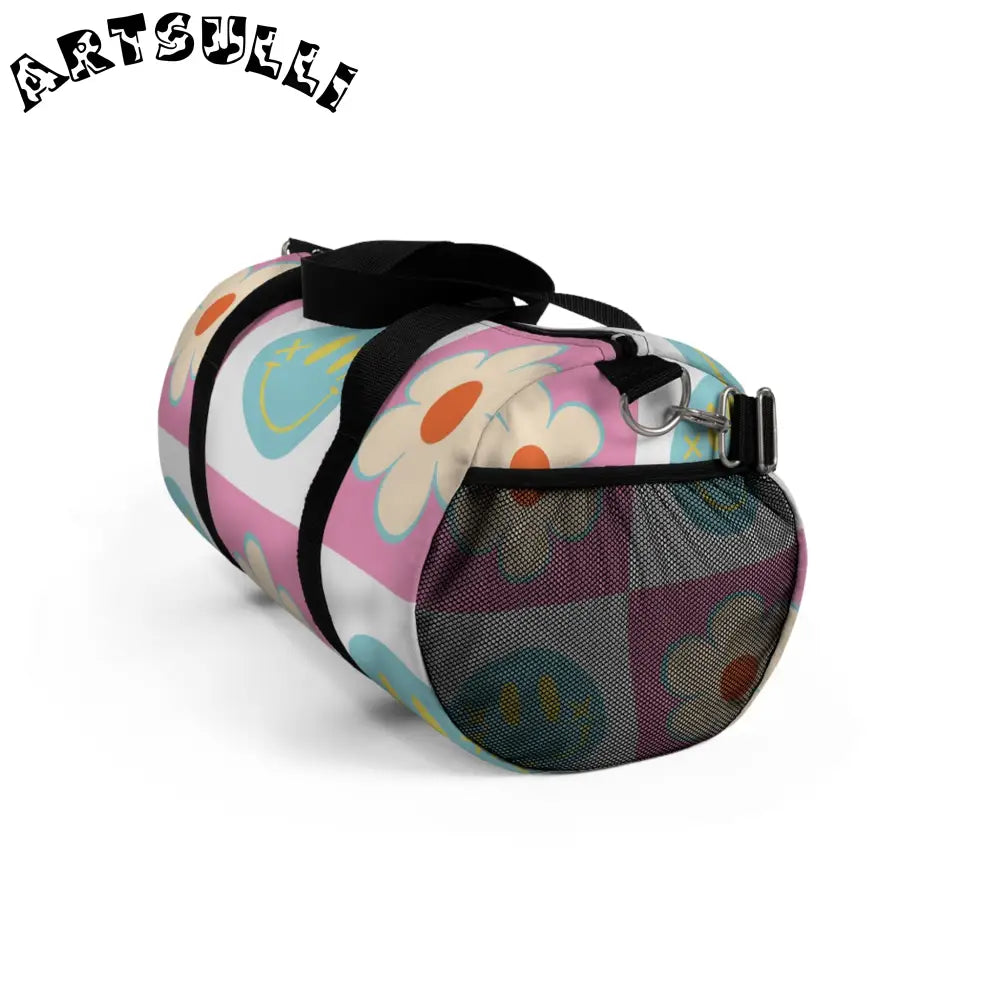 JAKKOUTTHEBXX Madotsukis Grin Bloom Duffel Bag 2025