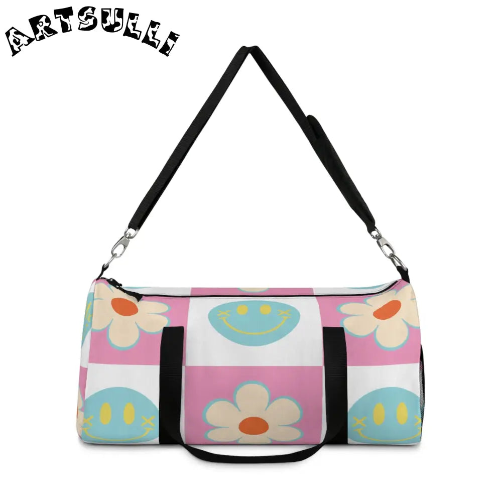 JAKKOUTTHEBXX Madotsukis Grin Bloom Duffel Bag 2025
