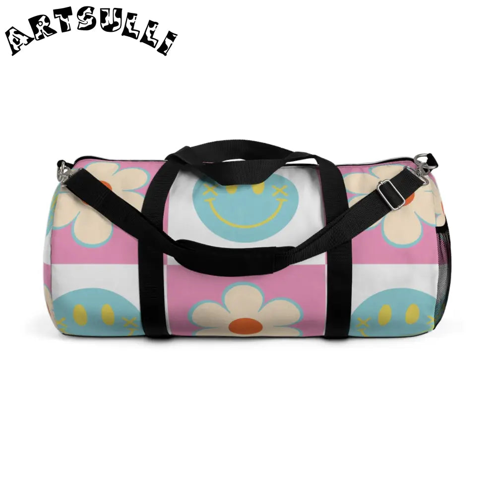 JAKKOUTTHEBXX Madotsukis Grin Bloom Duffel Bag 2025