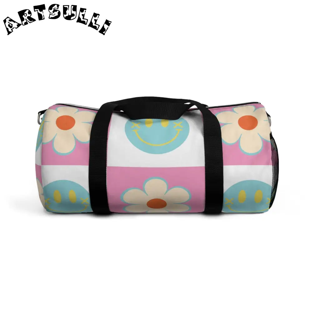 JAKKOUTTHEBXX Madotsukis Grin Bloom Duffel Bag 2025