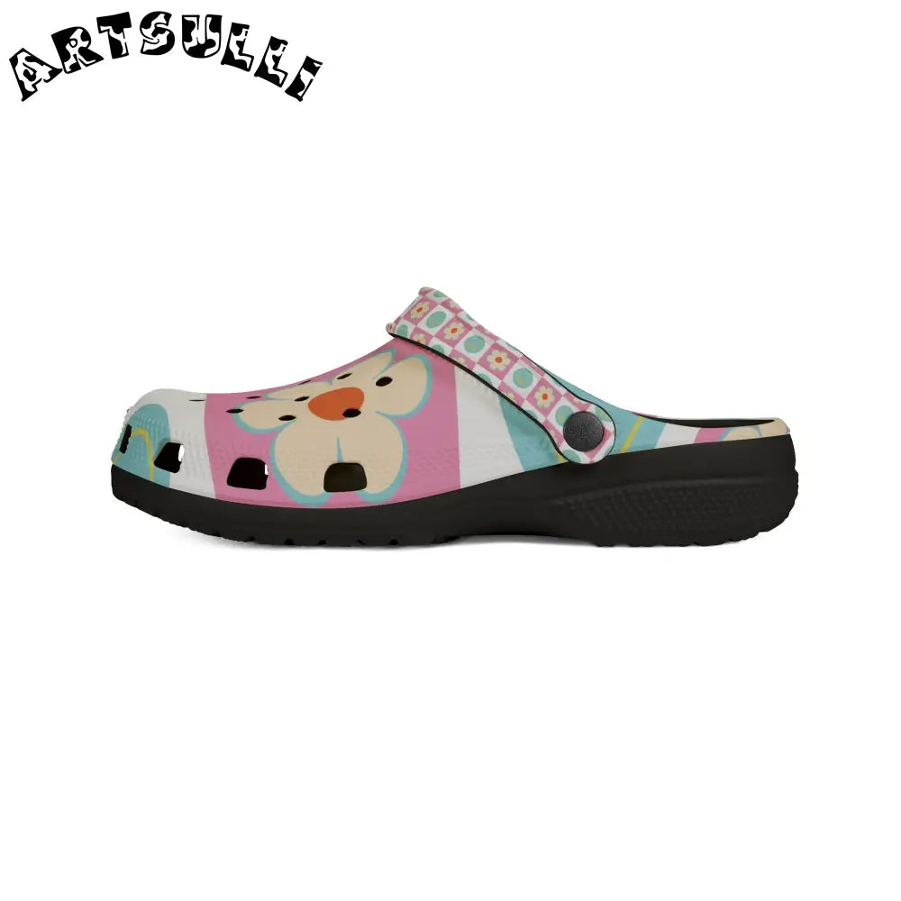 Madotsukis Grin Bloom EVA Foam Clogs, Artsulli - Art is Long, Life is Short, Shoes, , , , , , , 