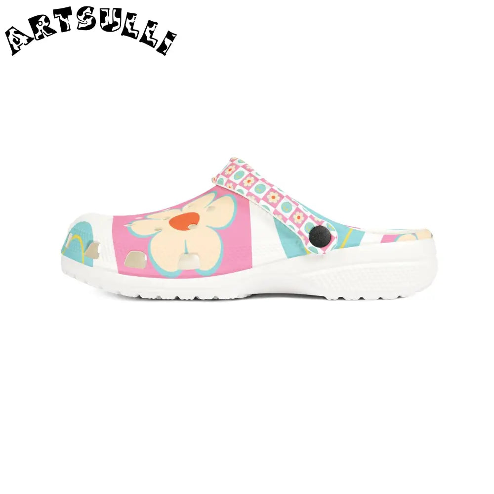 Madotsukis Grin Bloom EVA Foam Clogs, Artsulli - Art is Long, Life is Short, Shoes, , , , , , , 