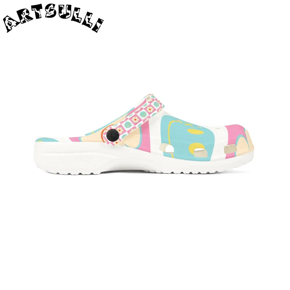 Madotsukis Grin Bloom EVA Foam Clogs, Artsulli - Art is Long, Life is Short, Shoes, , , , , , , 
