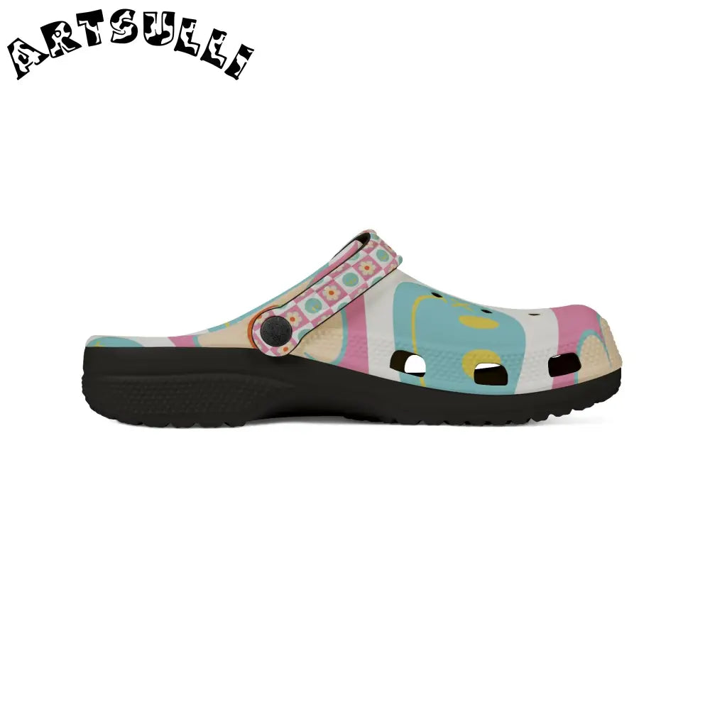 Madotsukis Grin Bloom EVA Foam Clogs, Artsulli - Art is Long, Life is Short, Shoes, , , , , , , 