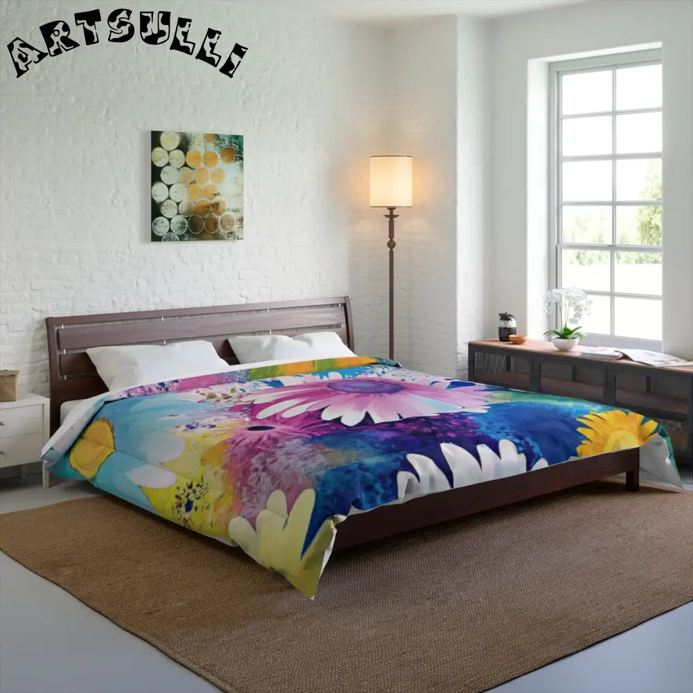 JAKKOUTTHEBXX Magical Flower Explosion Cozy Blanket 2025