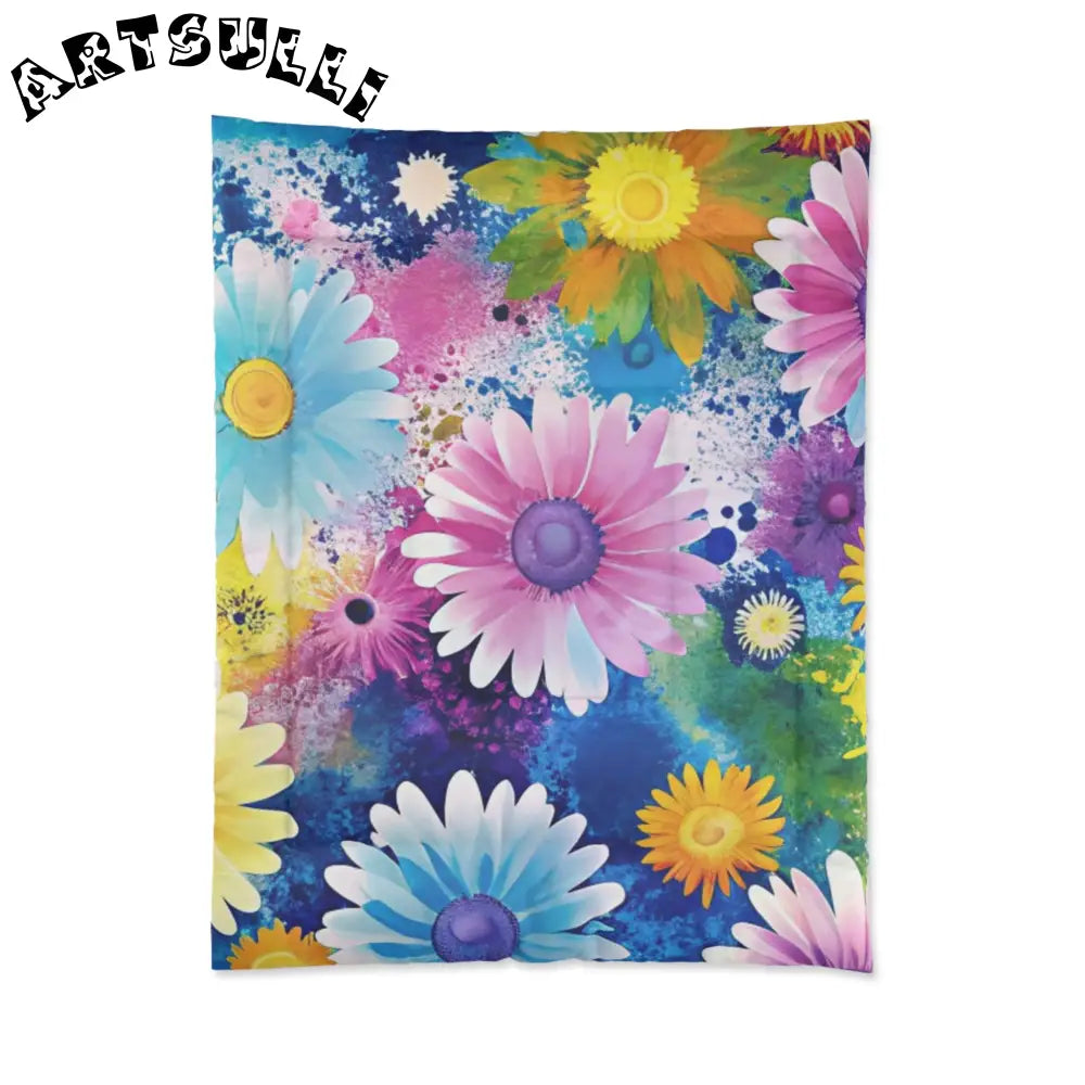 JAKKOUTTHEBXX Magical Flower Explosion Cozy Blanket 2025