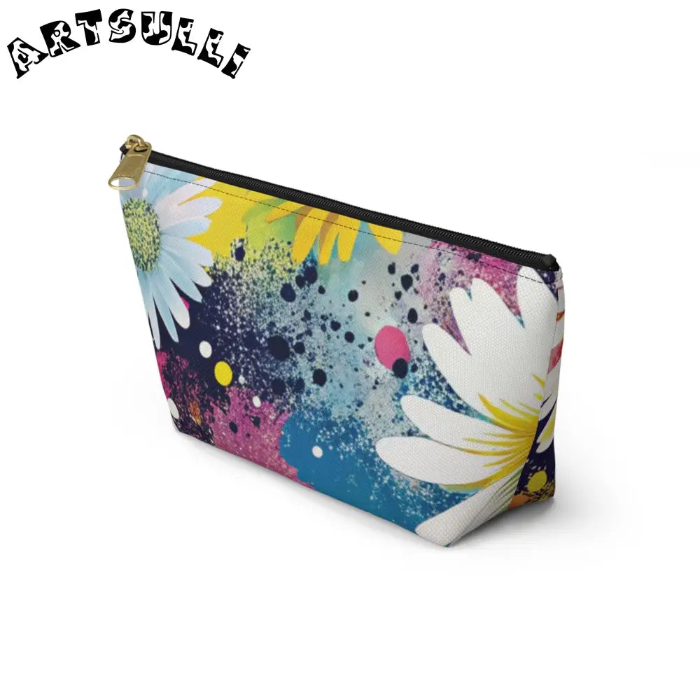 Magical Flower Explosion T-Bottom Pouches, Artsulli - Art is Long, Life is Short, Bags, , , , , , , 