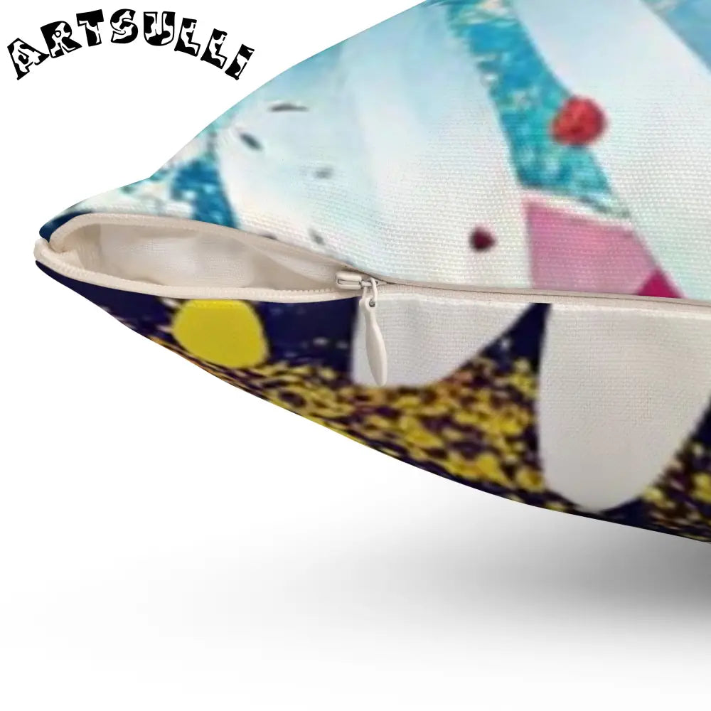 Magical Flower Explosion Throw Pillow, Artsulli - Art is Long, Life is Short, Home Decor, , , , , , , 