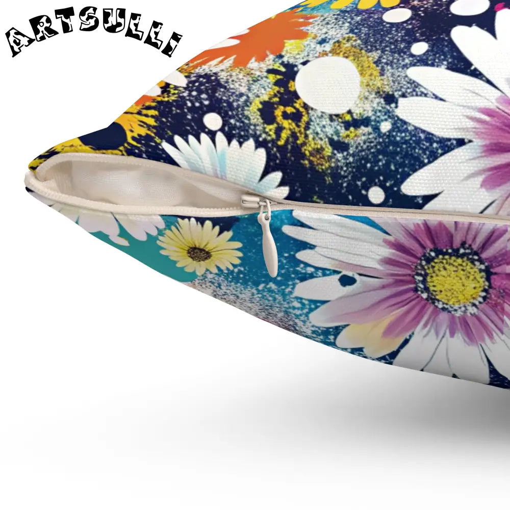 JAKKOUTTHEBXX Magical Flower Explosion Throw Pillow 2025