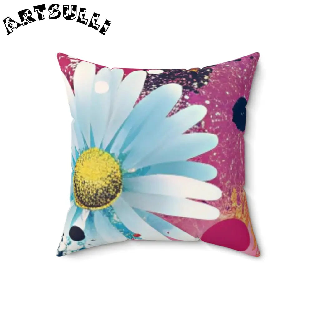 Magical Flower Explosion Throw Pillow, Artsulli - Art is Long, Life is Short, Home Decor, Size, 18" × 18", , , , , 11575501385224