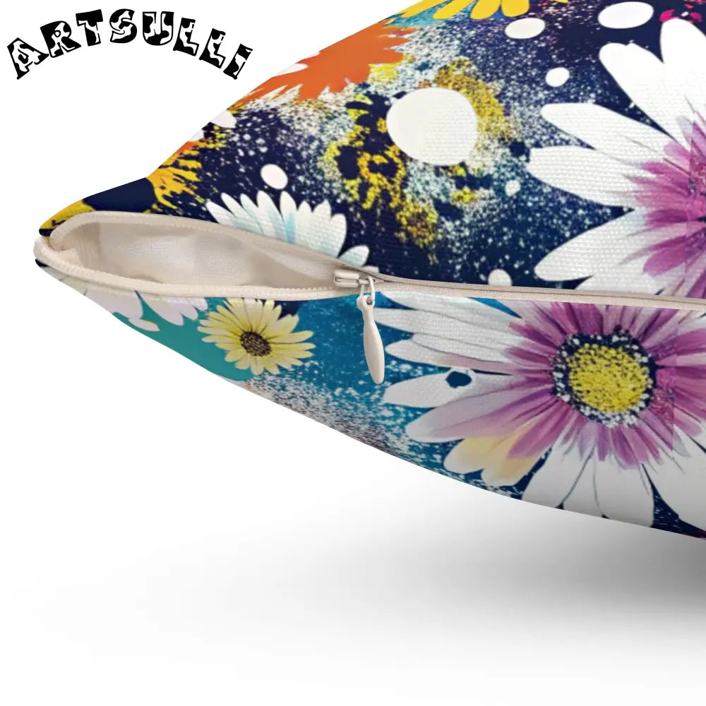 JAKKOUTTHEBXX Magical Flower Explosion Throw Pillow 2025