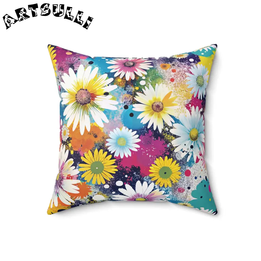 JAKKOUTTHEBXX Magical Flower Explosion Throw Pillow 2025