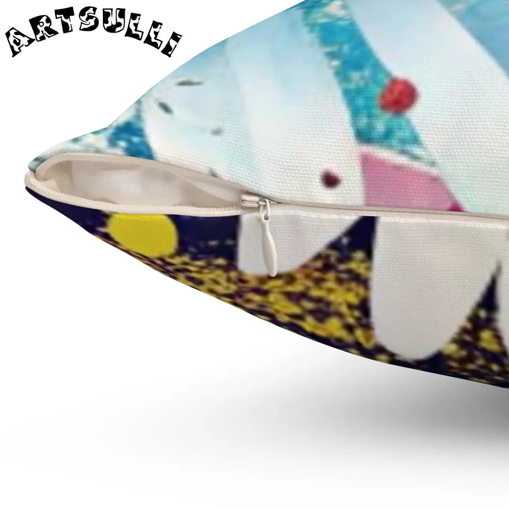 Magical Flower Explosion Throw Pillow, Artsulli - Art is Long, Life is Short, Home Decor, , , , , , , 