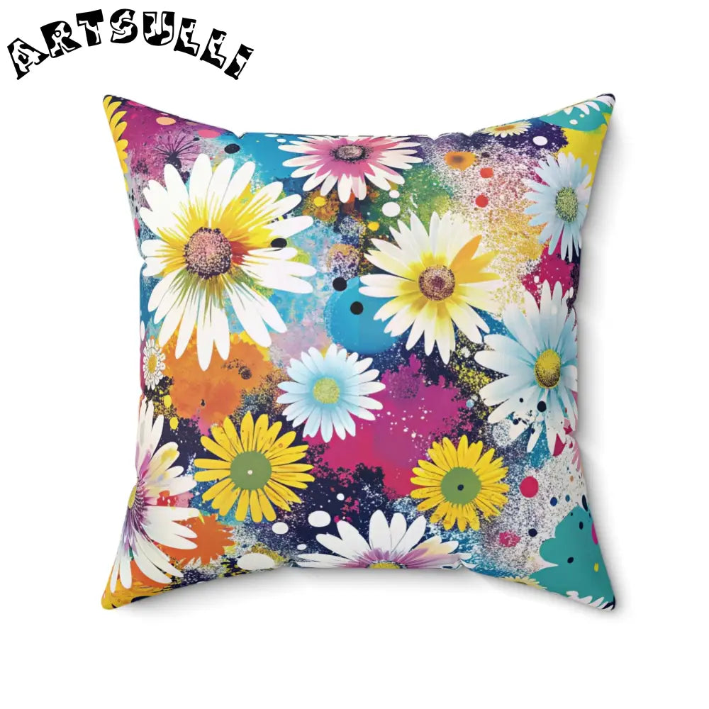 JAKKOUTTHEBXX Magical Flower Explosion Throw Pillow 2025