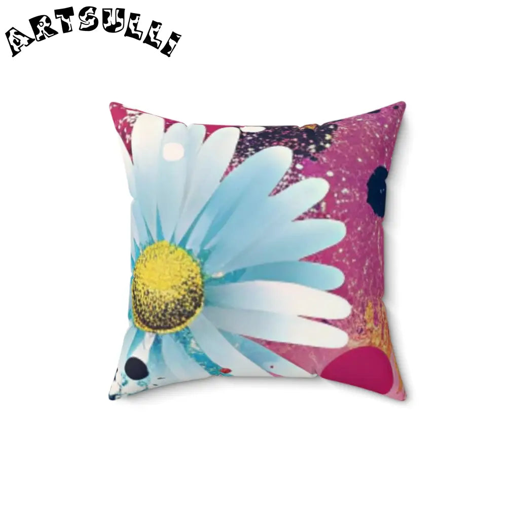 Magical Flower Explosion Throw Pillow, Artsulli - Art is Long, Life is Short, Home Decor, Size, 16" × 16", , , , , 11576516236149