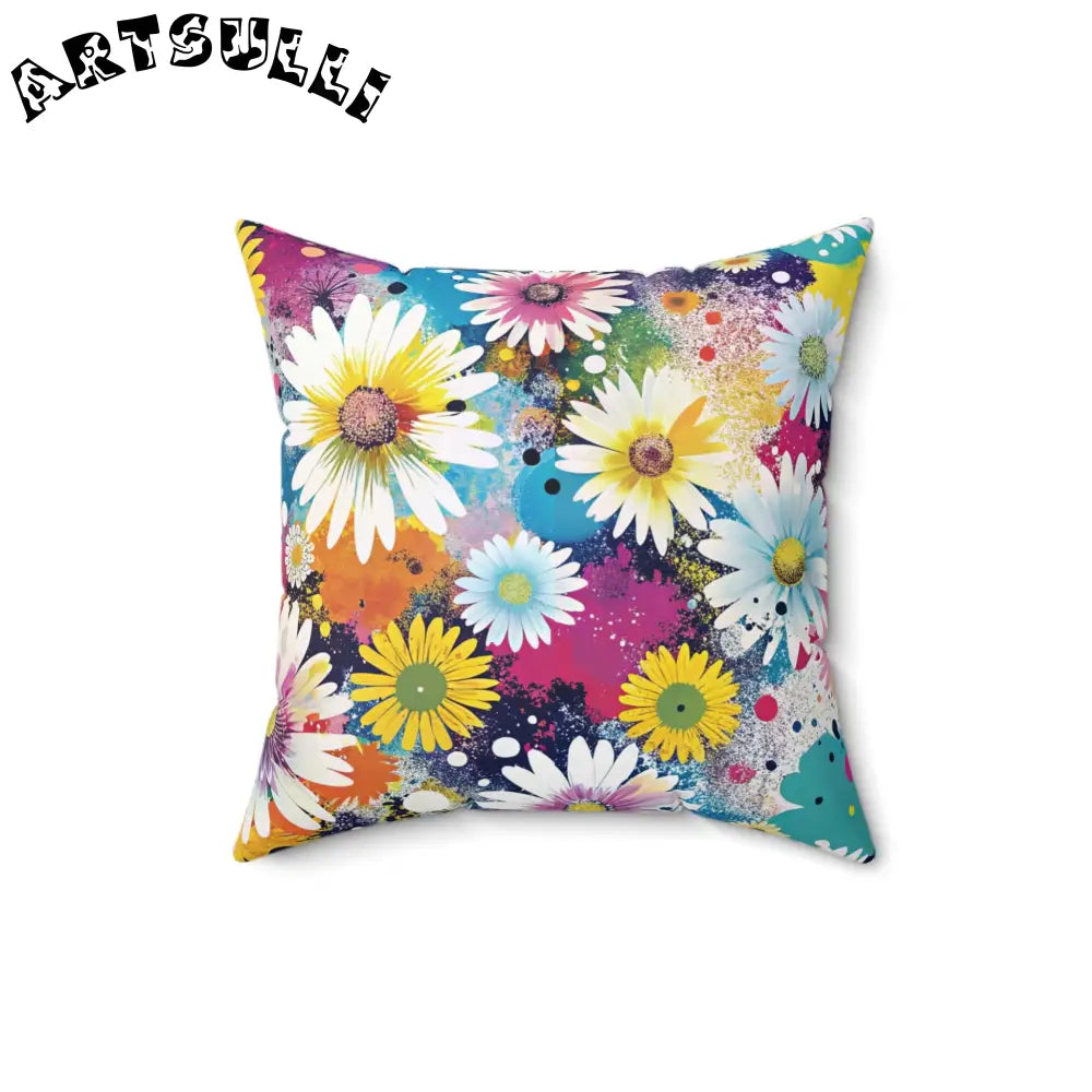 JAKKOUTTHEBXX Magical Flower Explosion Throw Pillow 2025