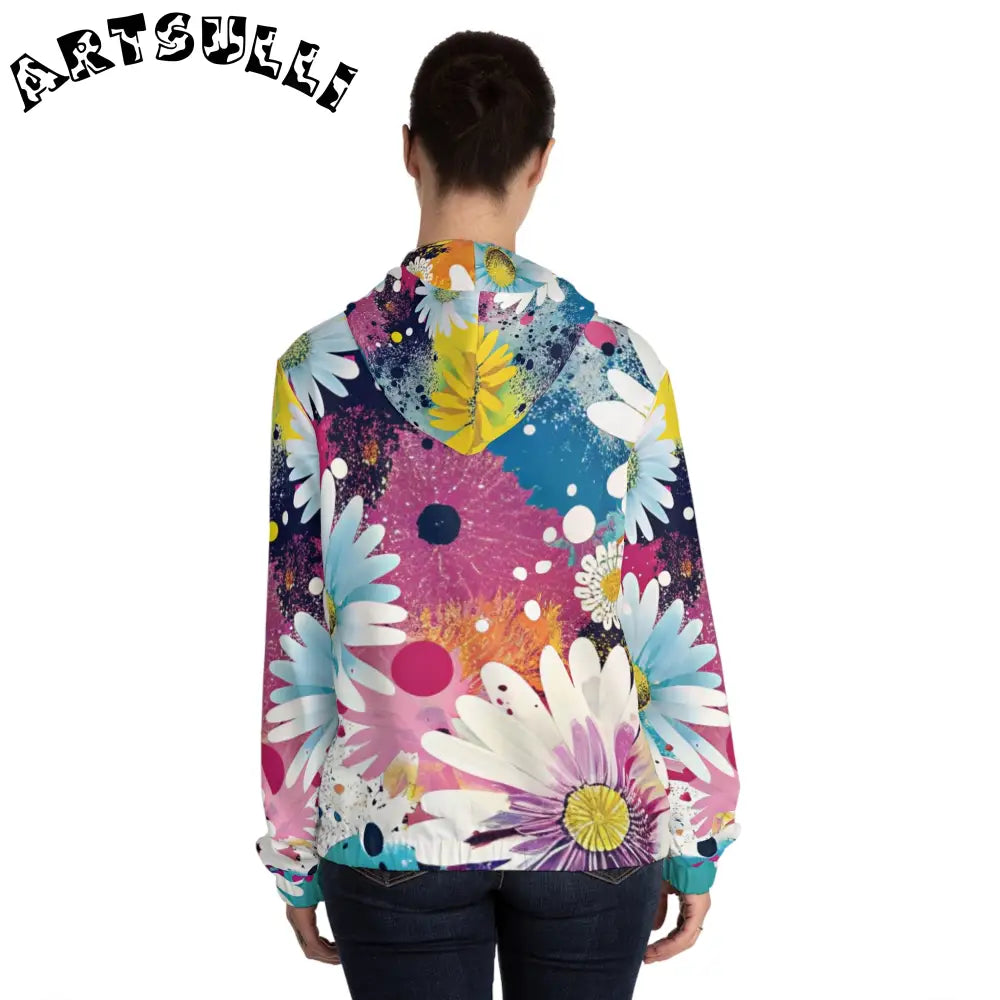 JAKKOUTTHEBXX Magical Flower Explosion Zip Hoodie 2025