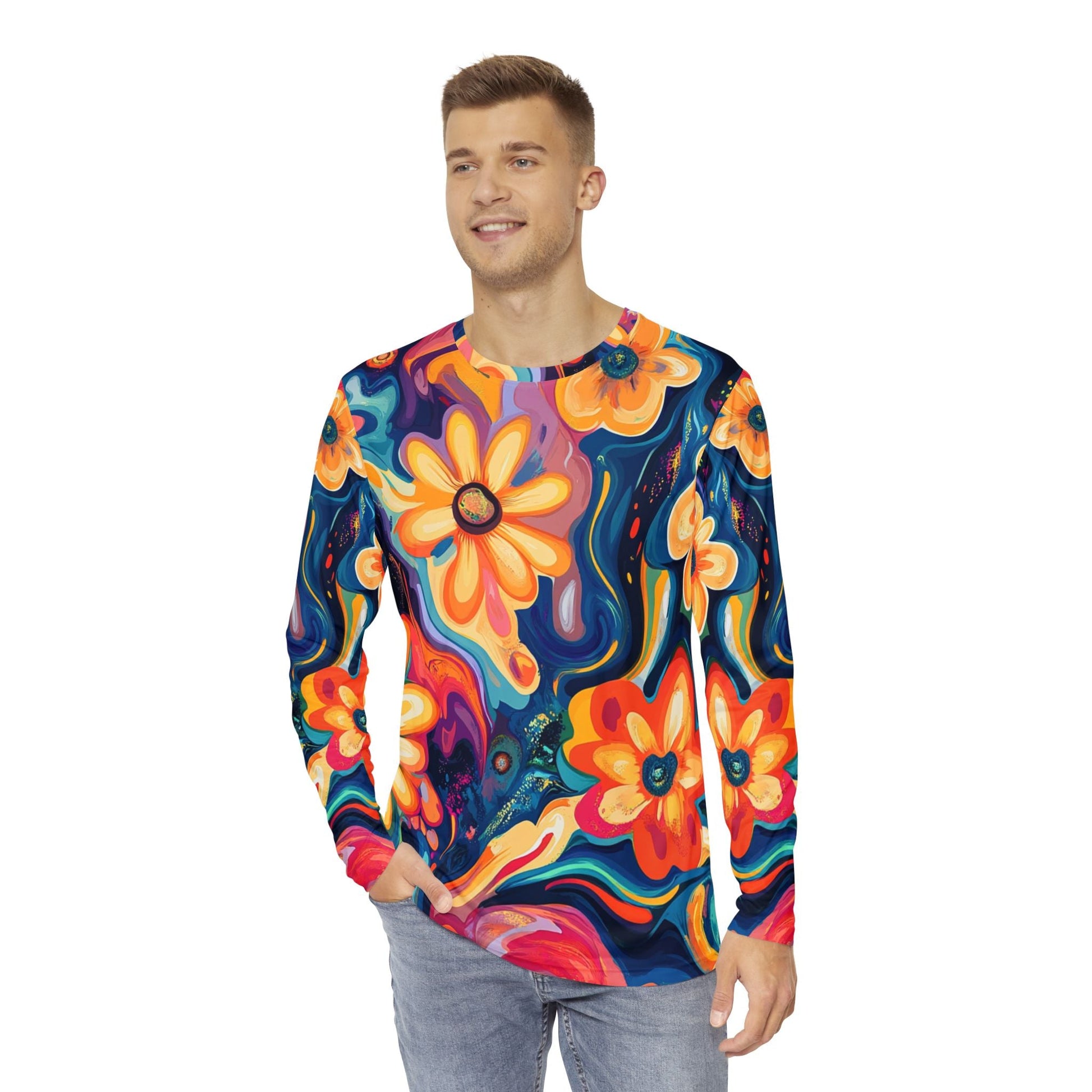Printify Men’s Long Sleeve Shirt (AOP) 2025
