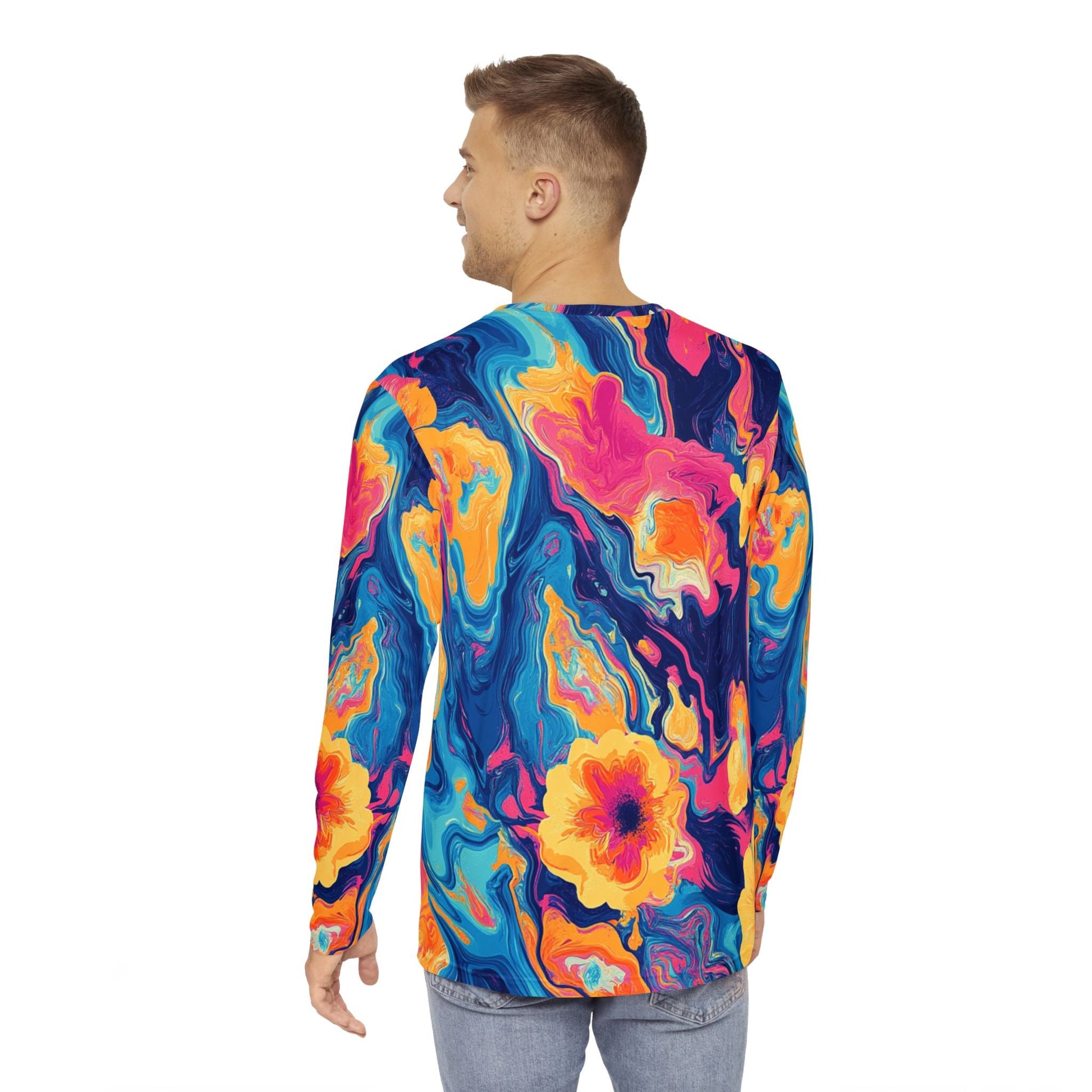 Printify Men’s Long Sleeve Shirt (AOP) 2025