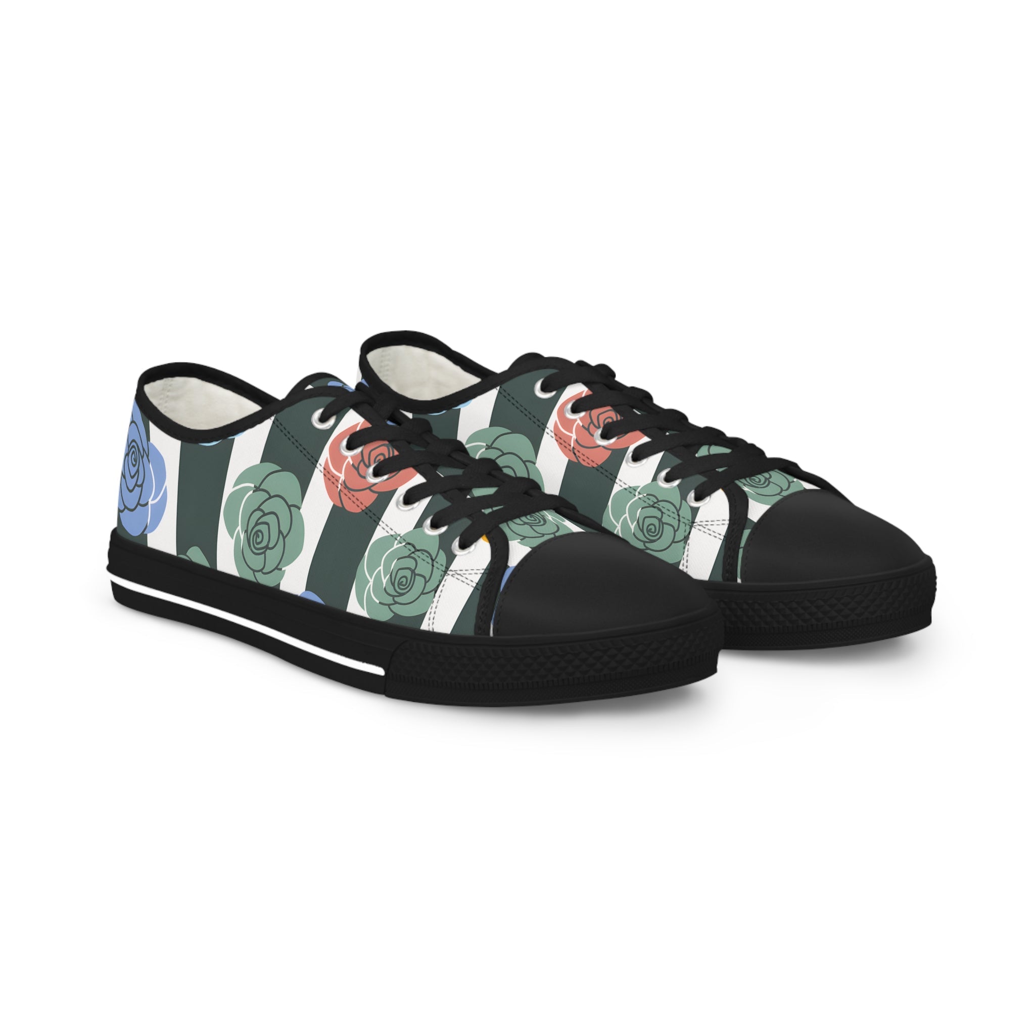 Men's Low Top Sneakers, Artsulli - Art is Long, Life is Short, Shoes, Size, US 5, Color, Black sole, , , 10967870137514773167
