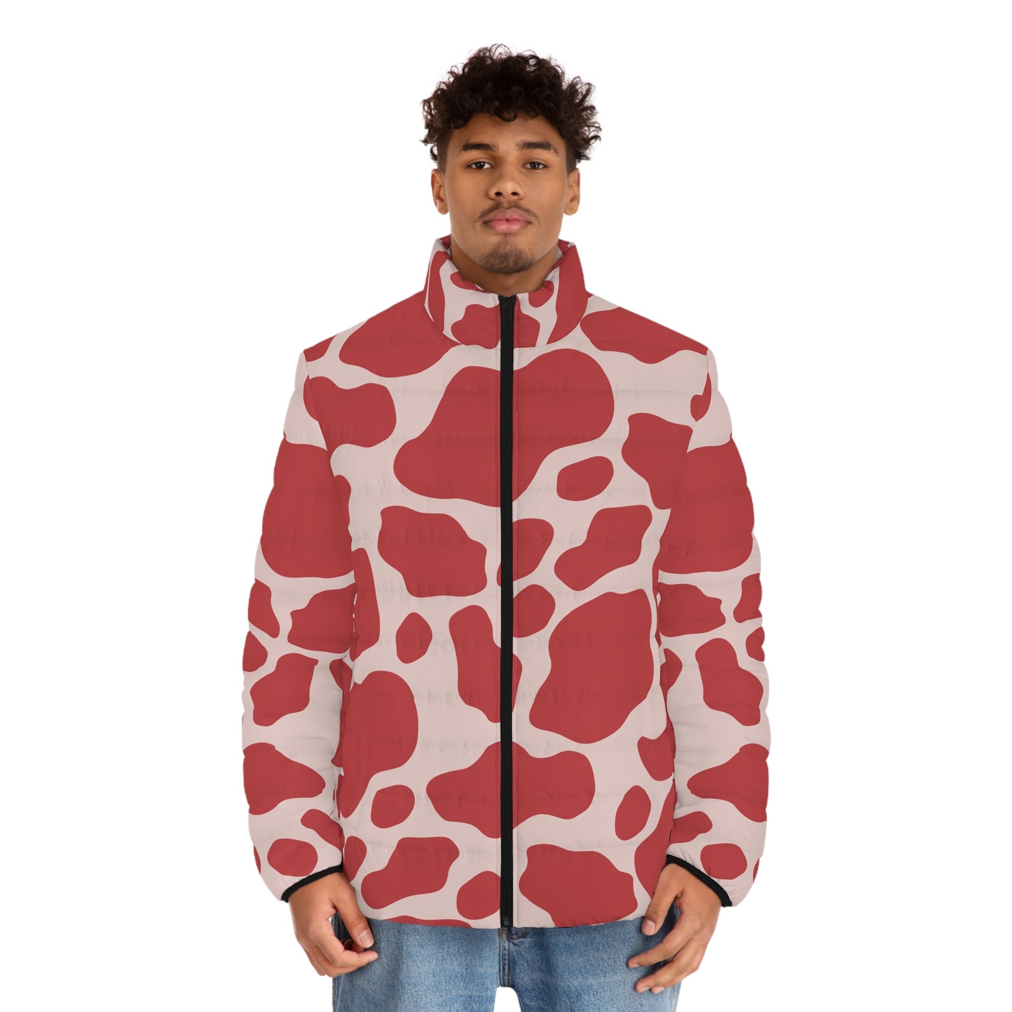 Printify Men’s Puffer Jacket (AOP) 2025